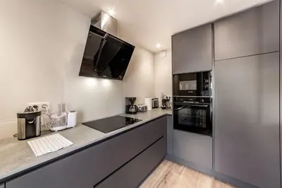 Cuisine ou kitchenette dans l'établissement All in Lyon | Moderne et lumineux Part-Dieu